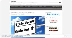 Desktop Screenshot of flashdba.com